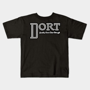 Dort Motor Car Company Vintage American Automobile Logo Kids T-Shirt